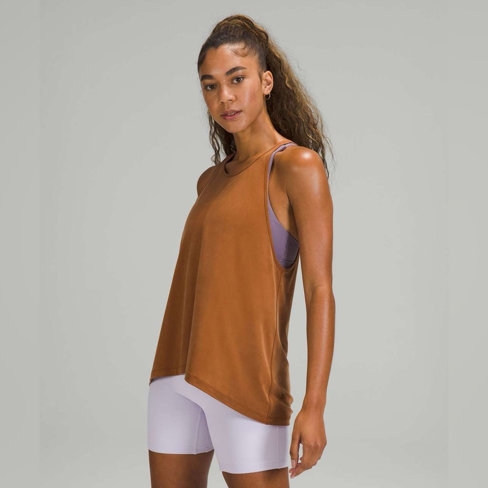 New Lululemon Squad Goals Tank Golden Size 6